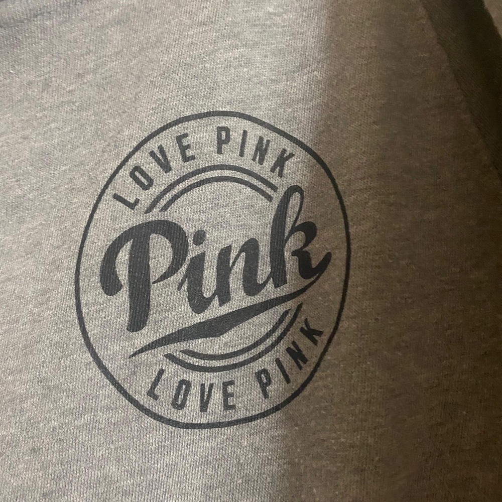 Pink Off the Shoulder Sweatshirt